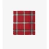 Reversible Check Wool Silk Scarf