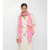 Reversible Check Wool Silk Scarf
