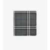 Reversible Check Wool Silk Scarf