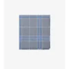 Reversible Check Wool Silk Scarf