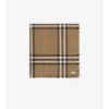 Reversible Check Wool Silk Scarf