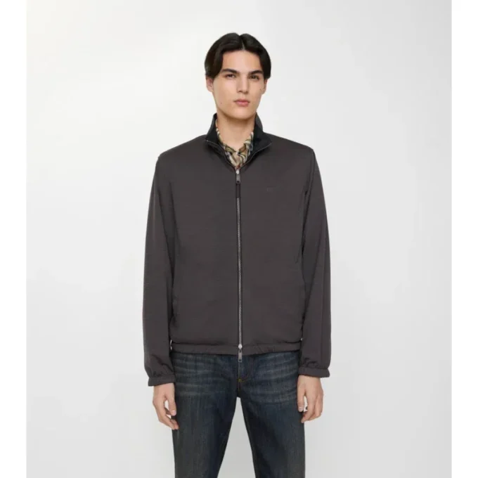 Reversible Cotton Harrington Jacket