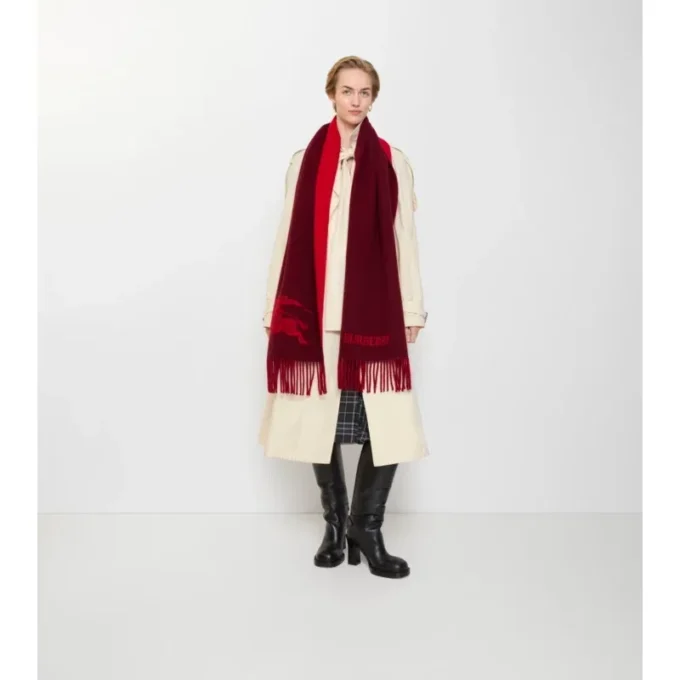 Reversible Ekd Cashmere Scarf