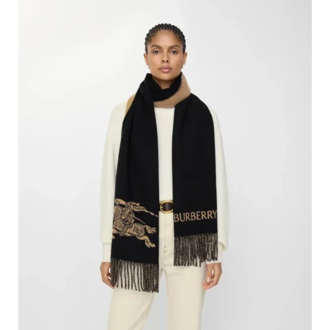 Reversible Ekd Cashmere Scarf