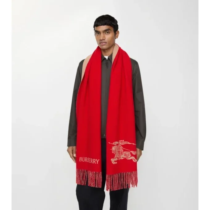 Reversible Ekd Cashmere Scarf