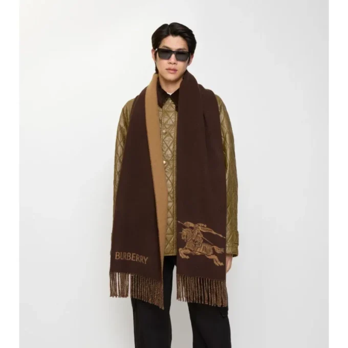Reversible Ekd Cashmere Scarf
