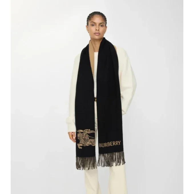 Reversible Ekd Cashmere Scarf