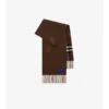 Reversible Ekd Check Cashmere Scarf