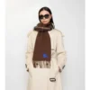 Reversible Ekd Check Cashmere Scarf