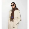 Reversible Ekd Check Cashmere Scarf