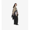 Reversible Ekd Check Wool Cape