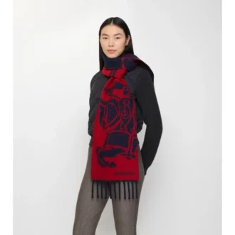 Reversible Ekd Wool Scarf