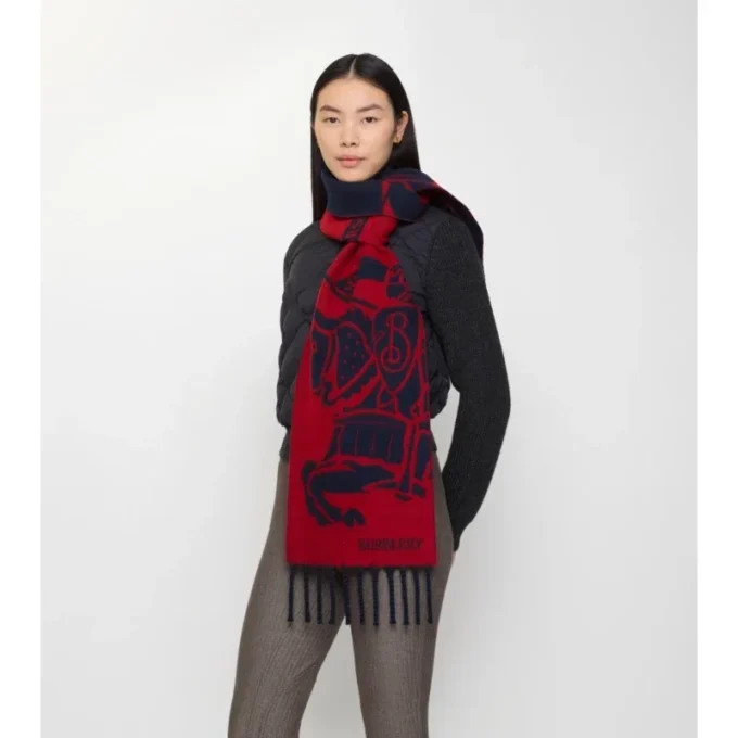 Reversible Ekd Wool Scarf