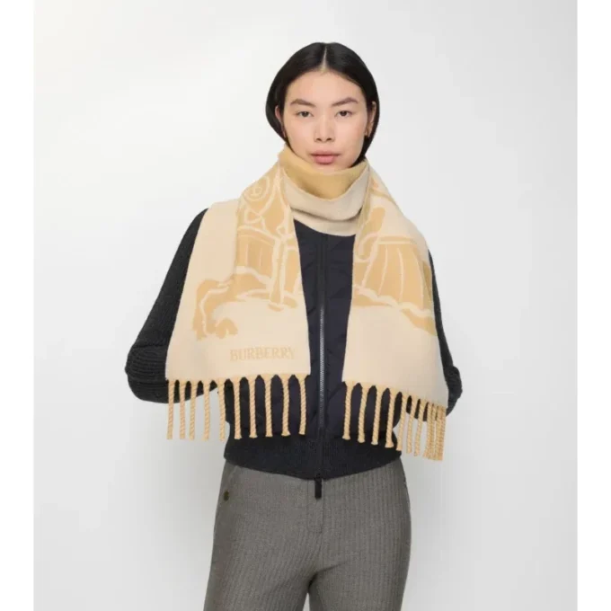 Reversible Ekd Wool Scarf