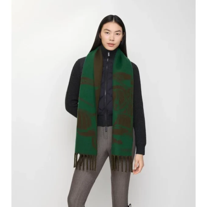 Reversible Ekd Wool Scarf
