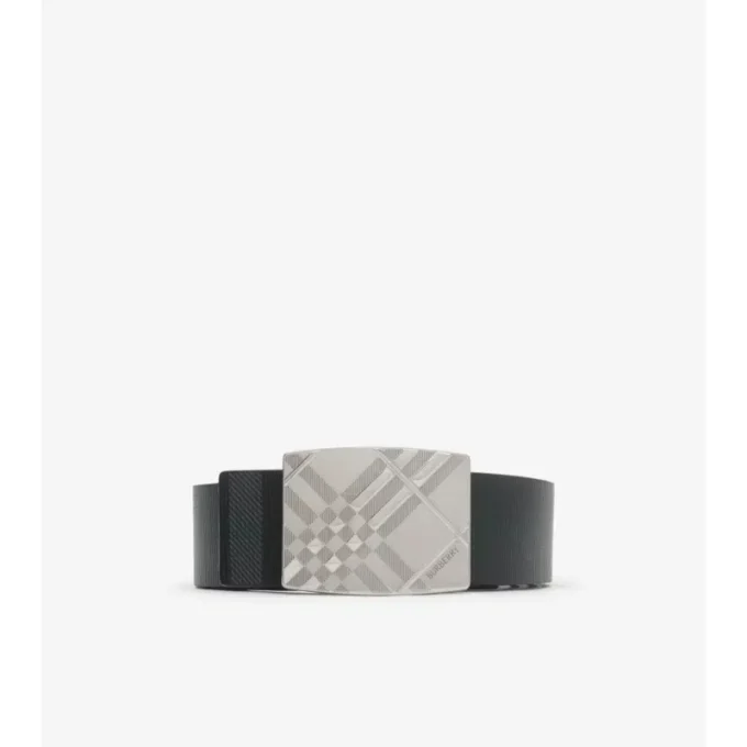 Reversible Engraved Check Belt