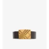 Reversible Engraved Check Belt