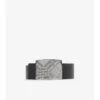 Reversible Engraved Check Belt