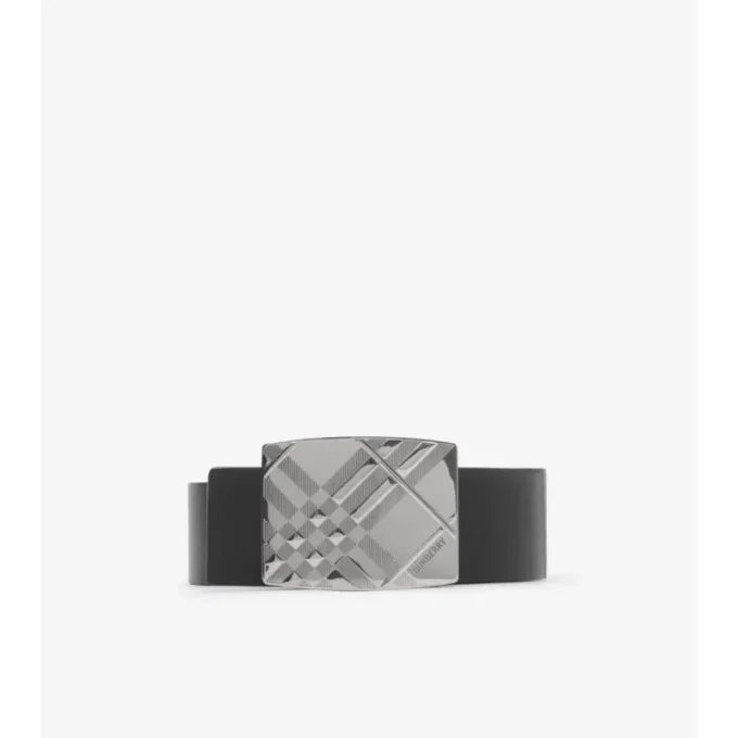 Reversible Engraved Check Belt