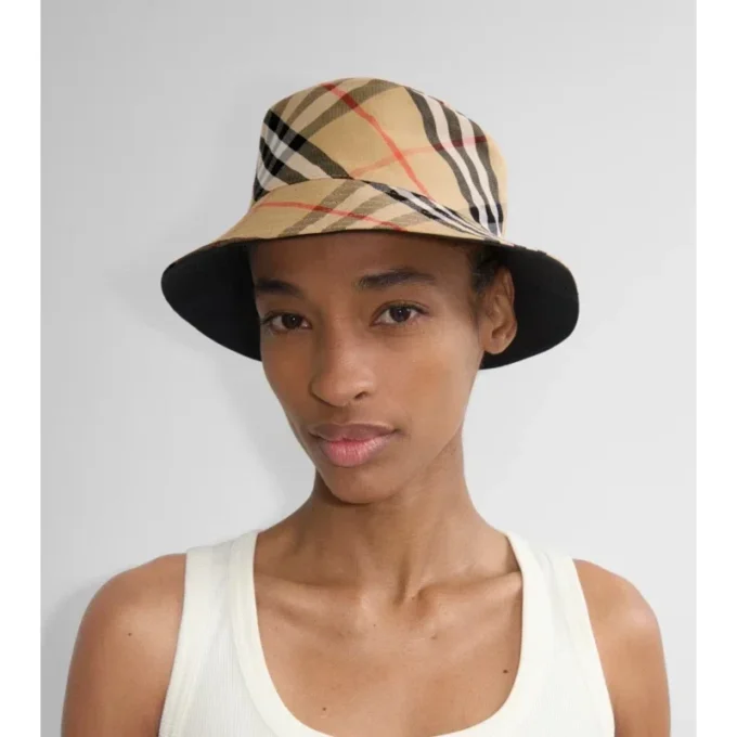 Reversible Gabardine Bucket Hat