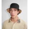 Reversible Gabardine Bucket Hat