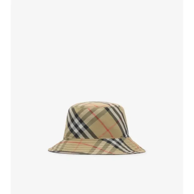Reversible Knight Stamp Nylon Bucket Hat