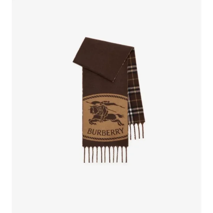 Reversible Knight Stamp Scarf