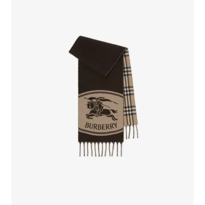 Reversible Knight Stamp Scarf