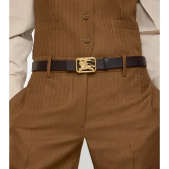Reversible Leather Rider Belt 