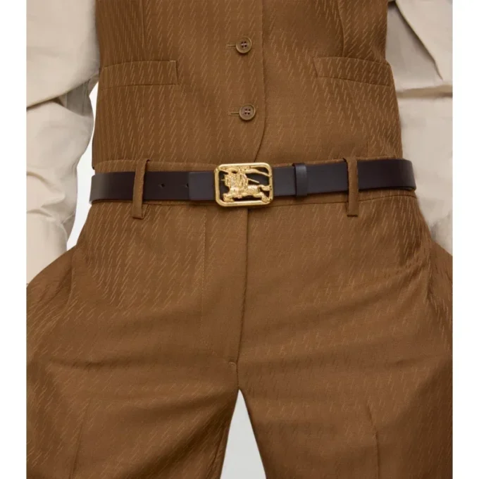Reversible Leather Rider Belt 