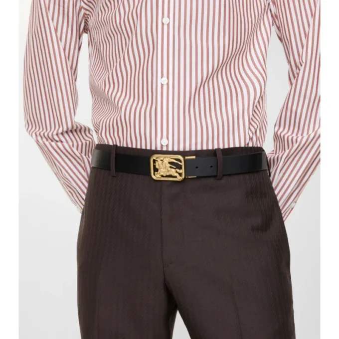 Reversible Leather Rider Belt 