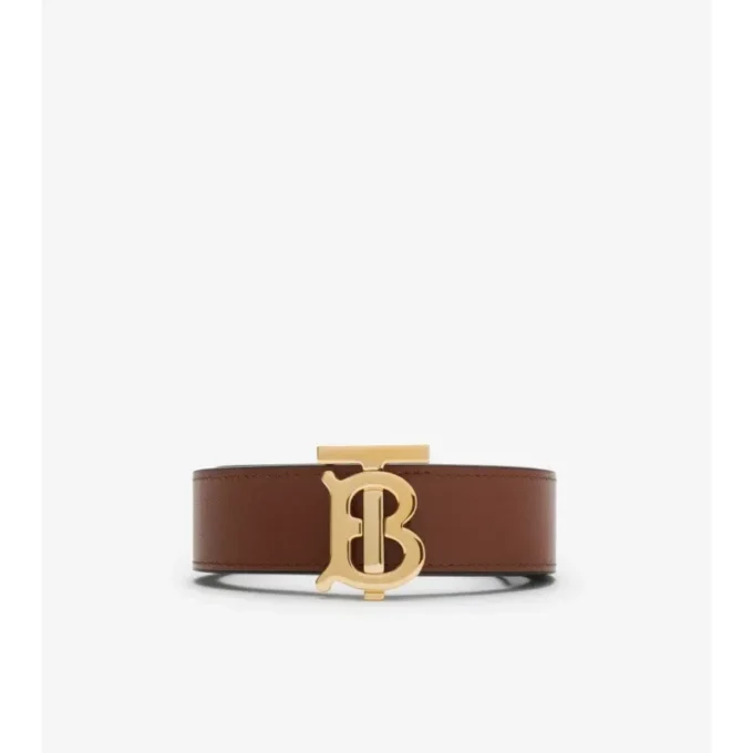 Reversible Leather Tb Belt