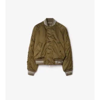 Reversible Nylon Bomber Jacket