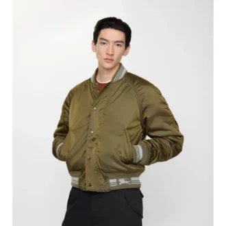 Reversible Nylon Bomber Jacket