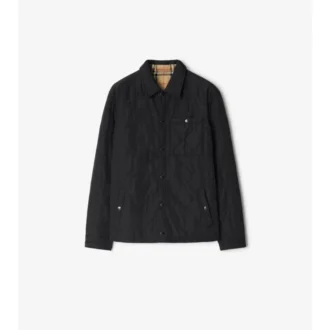 Reversible Quilted Nylon Overshirt