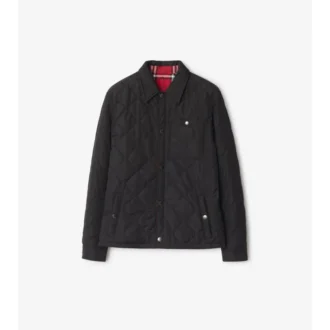 Reversible Quilted Nylon Overshirt