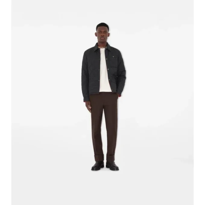 Reversible Quilted Nylon Overshirt