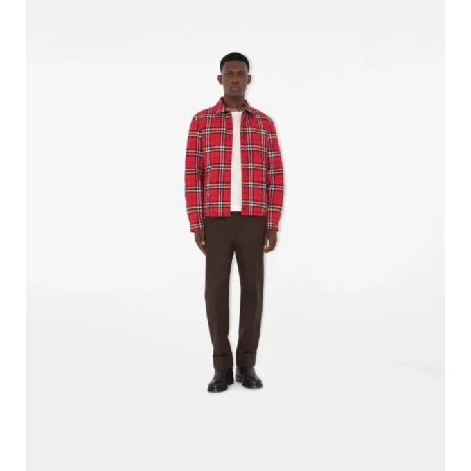 Reversible Quilted Nylon Overshirt