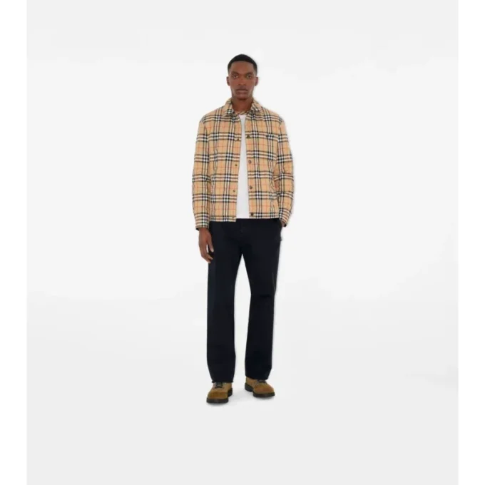 Reversible Quilted Nylon Overshirt