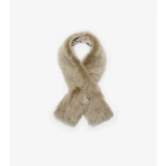 Reversible Shearling Scarf