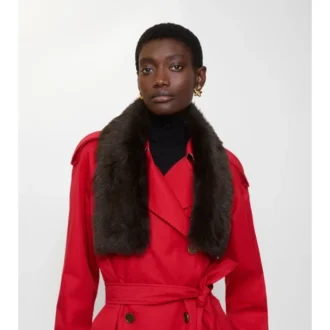 Reversible Shearling Scarf