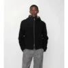 Reversible Wool Hooded Jacket