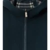 Reversible Wool Hooded Jacket