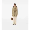 Reversible Wool Hooded Wrap Coat