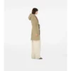 Reversible Wool Hooded Wrap Coat