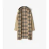 Reversible Wool Hooded Wrap Coat