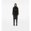 Reversible Wool Wrap Coat