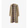 Reversible Wool Wrap Coat