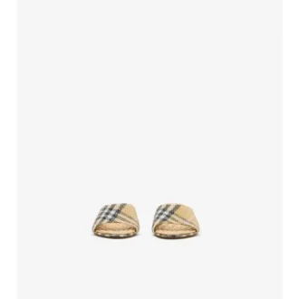 Rhinestone Check Sloane Mules