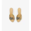 Rhinestone Check Sloane Mules